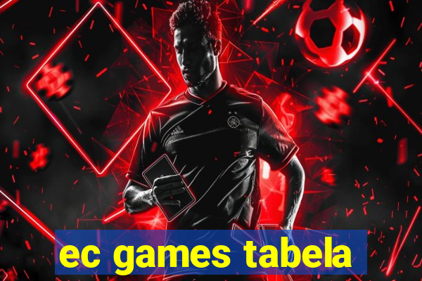 ec games tabela